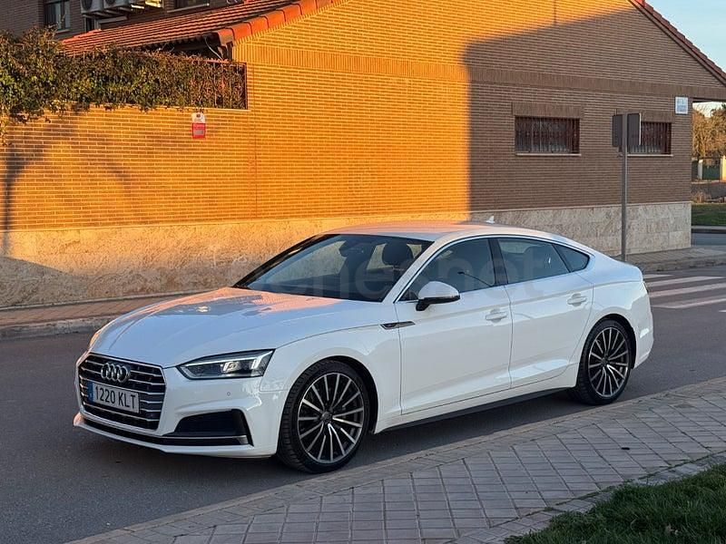 Usado Audi A5 Sportback Sport 190 CV (139 kW) 2018 Blanco Utilitario
