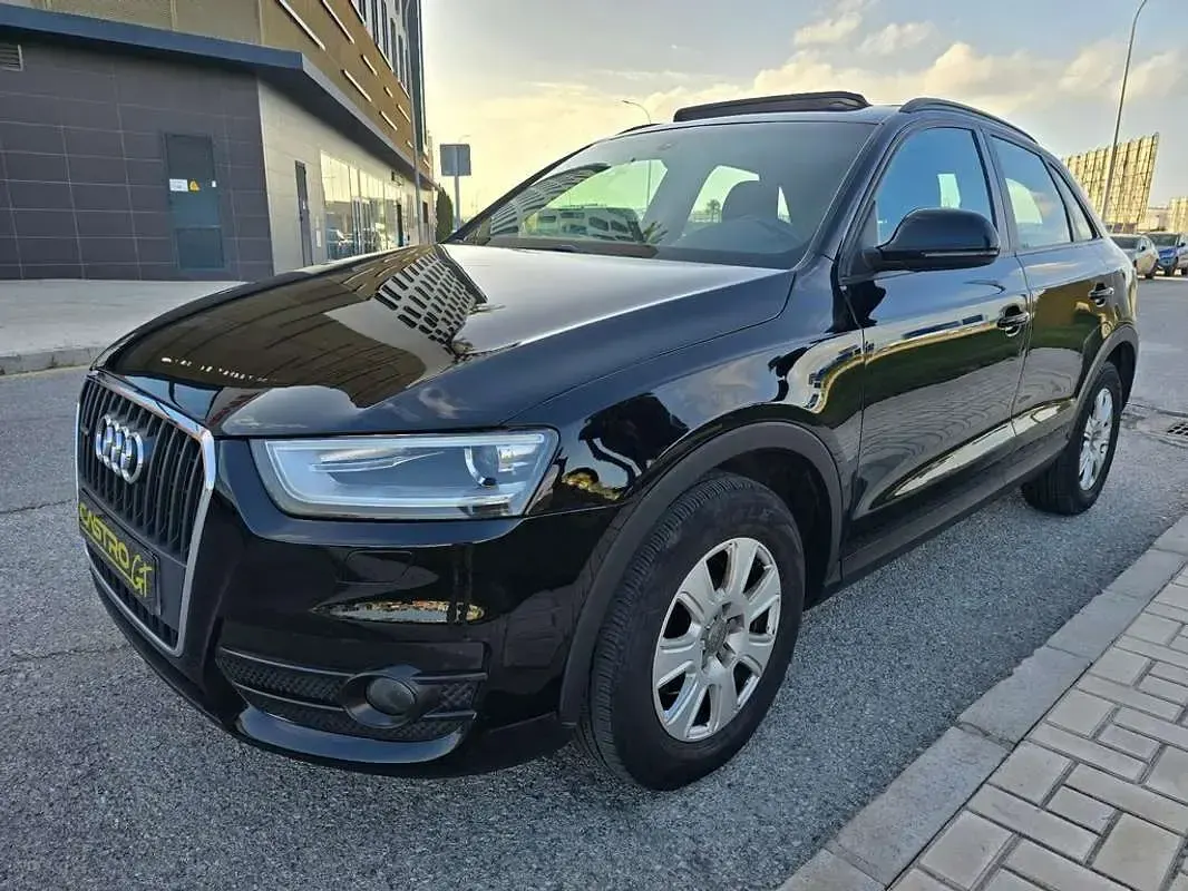 Usado Audi Q3 Ambition 177 CV (130 kW) 2012 Negro SUV