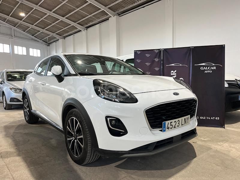 Blanco Usado 2021 Ford Puma Titanium SUV | 13.499 € (Caro) - Imagen 1/4