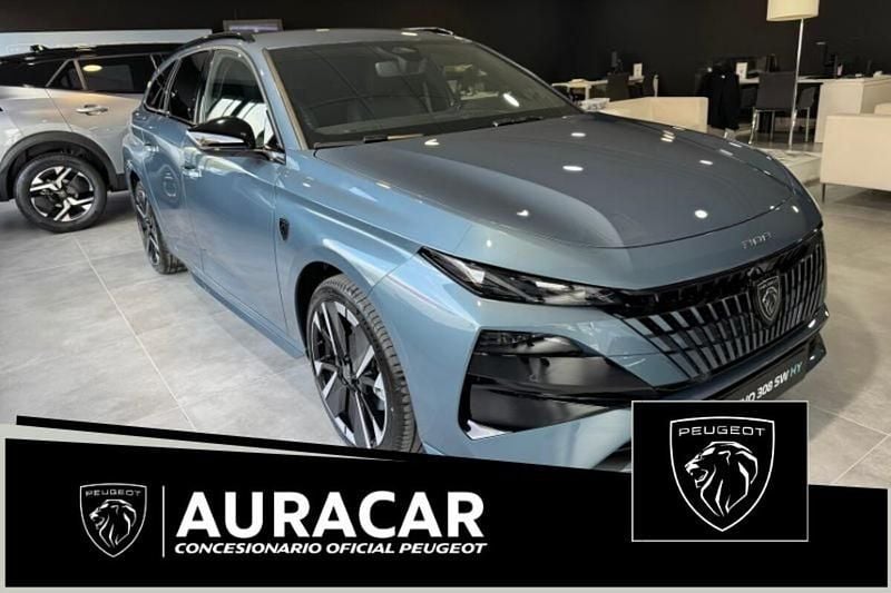 Azul Nuevo 2025 Peugeot 308 SW GT Familiar | 31.835 € - Imagen 1/4