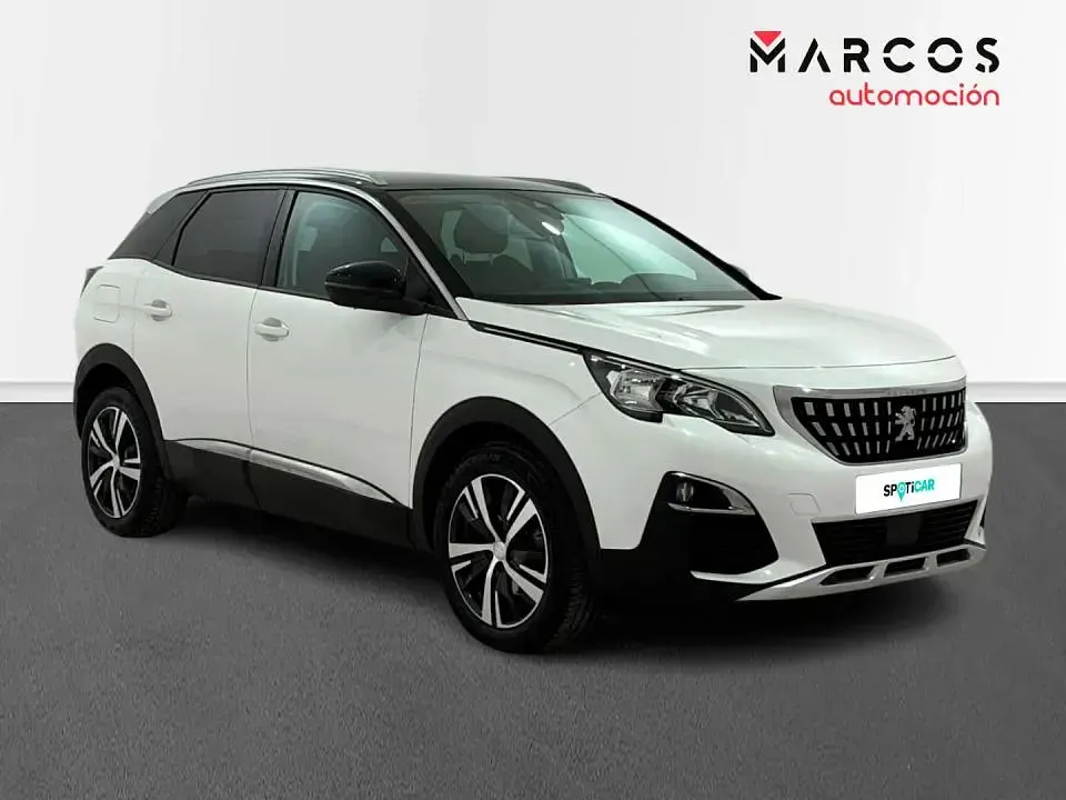 Usado Peugeot 3008 Allure 130 CV (95 kW) 2019 Blanco SUV