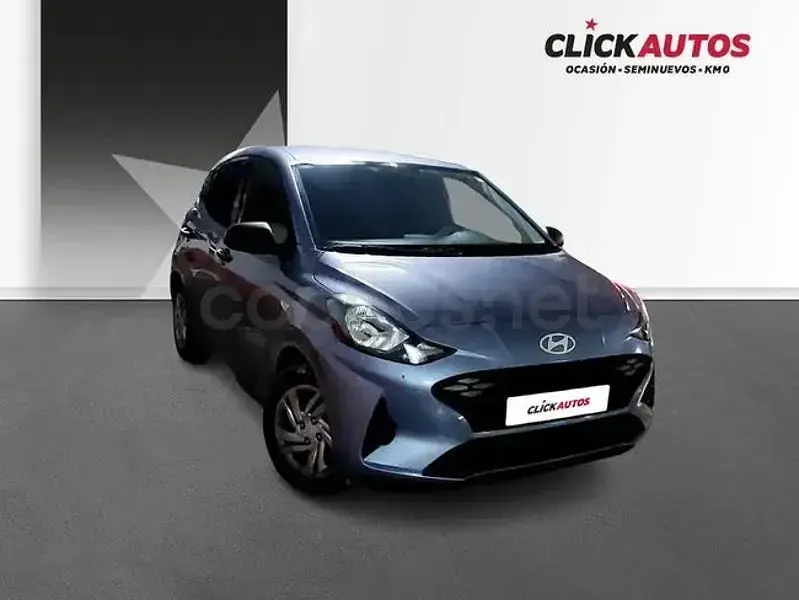 Usado Hyundai i10 67 CV (49 kW) 2024 Azul Utilitario