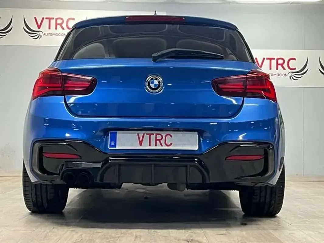 Usado BMW 118 150 CV (110 kW) 2018 Azul Utilitario