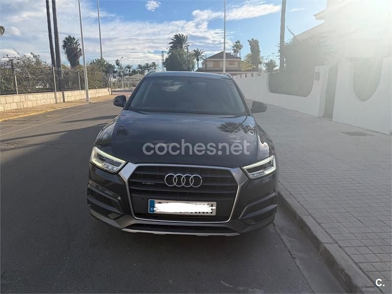 Usado Audi Q3 Sport 180 CV (132 kW) 2018 Negro SUV