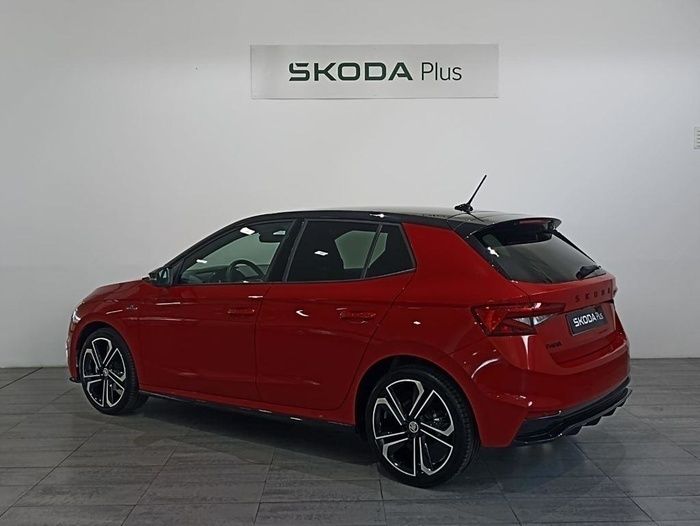 Rojo Usado 2024 Skoda Fabia Monte Carlo | 23.590 € (Precio justo) - Imagen 1/4