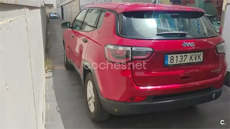 Usado Jeep Compass Limited 140 CV (102 kW) 2019 Rojo SUV
