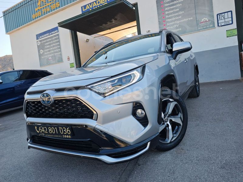 Gris / plata Usado 2021 Toyota RAV4 Hybrid Plus SUV | 35.950 € (Precio justo) - Imagen 1/4