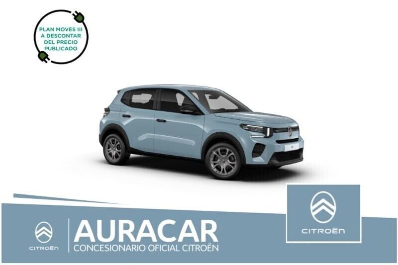 Azul Nuevo 2025 Citroën e-C3 Berlina | 22.900 € - Imagen 1/4