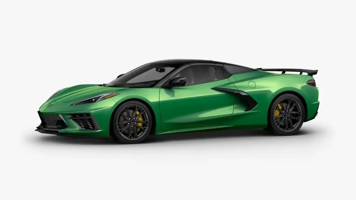 Nuevo Chevrolet Corvette Stingray 502 CV (369 kW) 2026 Verde Descapotable