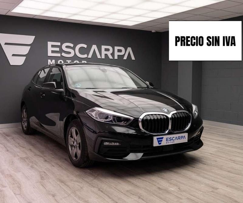 Negro Usado 2021 BMW 116 Utilitario | 15.694 € (Super precio) - Imagen 1/4