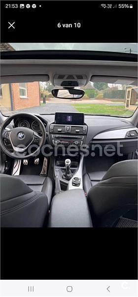 Usado BMW 116 Sport Line 116 CV (85 kW) 2012 Gris / plata Utilitario