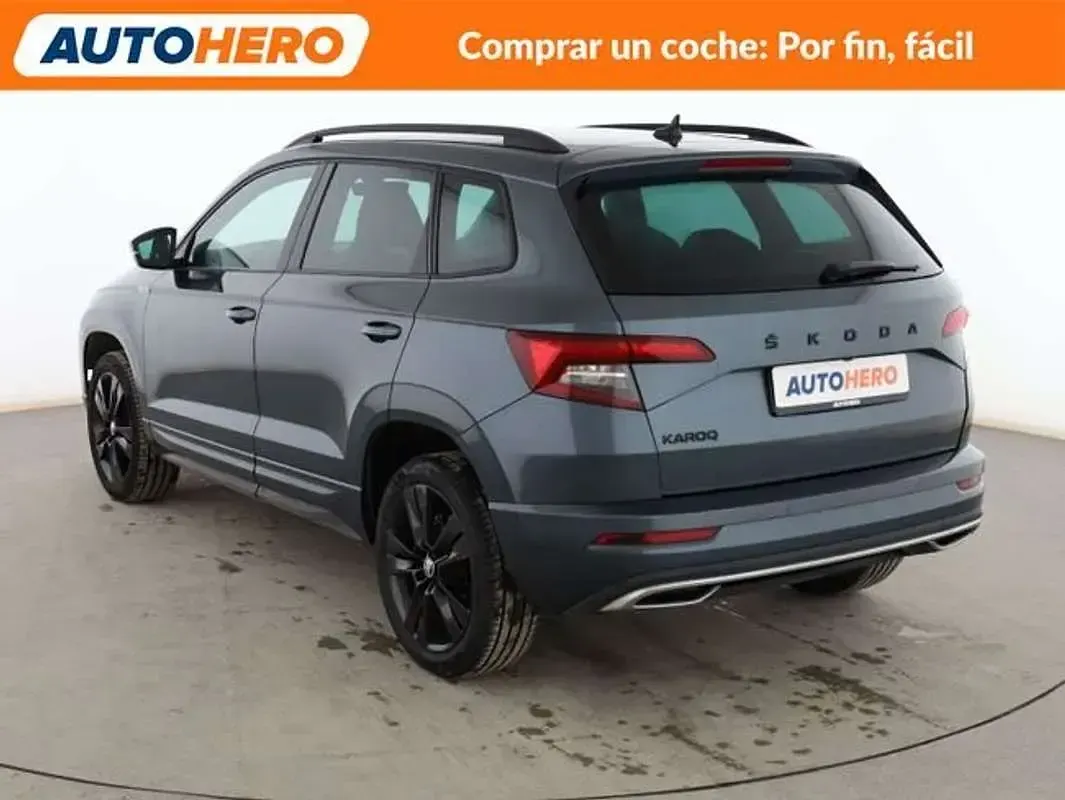 Begagnad Skoda Karoq SportLine 150 HK (110 kW) 2022 Grå SUV