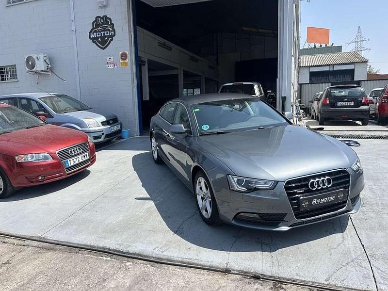 Usado Audi A5 Sportback 225 CV (165 kW) 2013 Gris / plata Utilitario