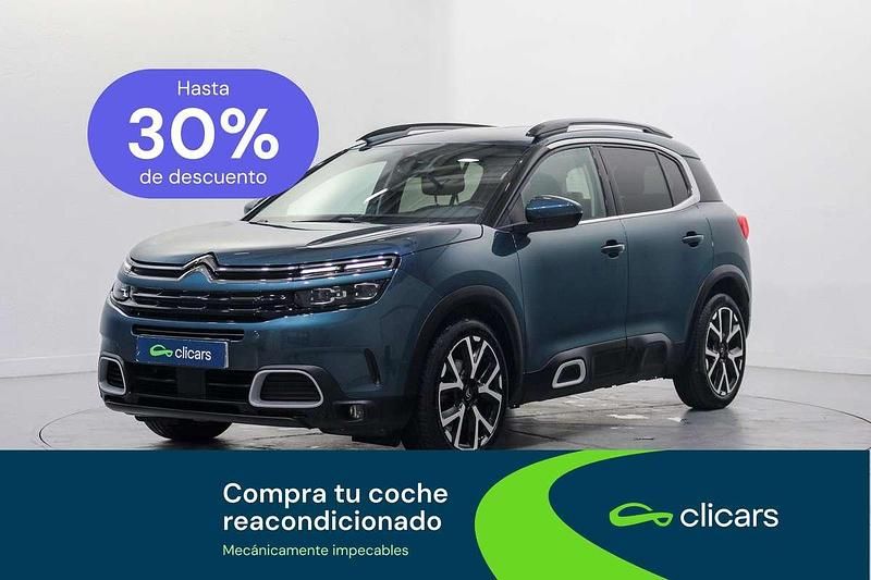Usado Citroën C5 Aircross Shine 131 CV (96 kW) 2020 Verde SUV