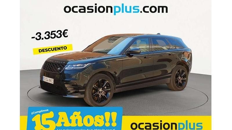Negro Usado 2018 Land Rover Range Rover Velar Basis SUV | 33.537 € (Precio justo) - Imagen 1/4