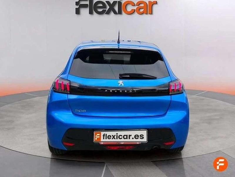 Usado Peugeot 208 Active 102 CV (75 kW) 2022 Azul Utilitario