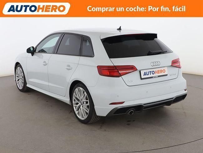 Usado Audi A3 S-Line 116 CV (85 kW) 2019 Blanco Berlina