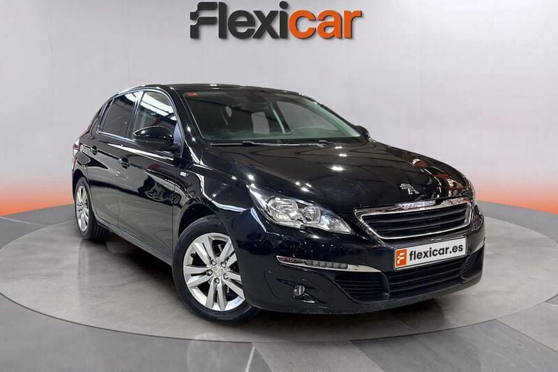 Negro Usado 2016 Peugeot 308 Style Berlina | 7990 € (Buen precio) - Imagen 1/4