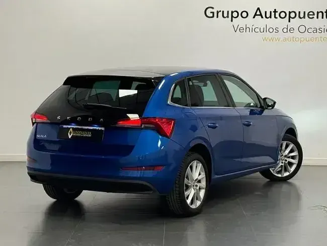 Brugt Skoda Scala Style 116 HK (85 kW) 2020 Blå Hatchback