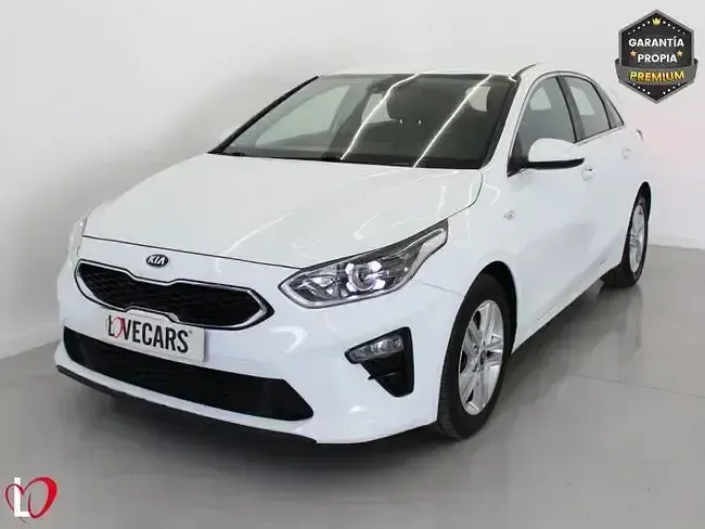 Usado Kia Ceed 101 CV (74 kW) 2021 Blanco Utilitario