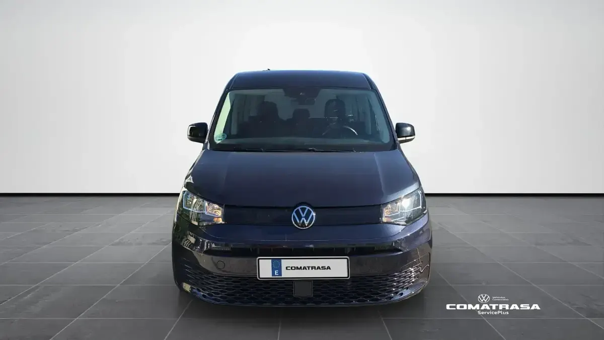 Usado VW Caddy 102 CV (75 kW) 2024 Azul Monovolumen