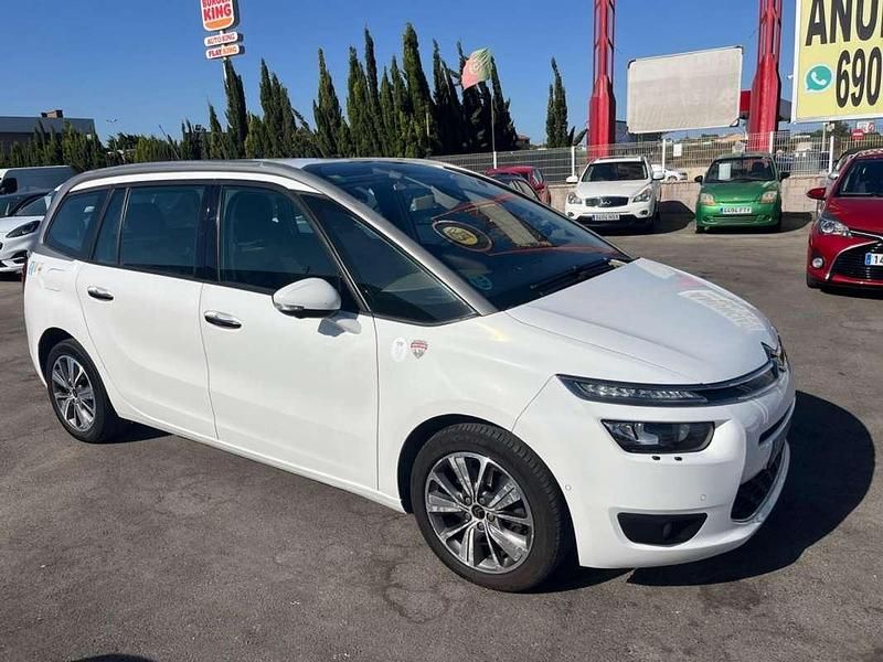 Blanco metalico Usado 2014 Citroën Grand C4 Picasso Exclusive Monovolumen | 12.850 € (Precio justo) - Imagen 1/4
