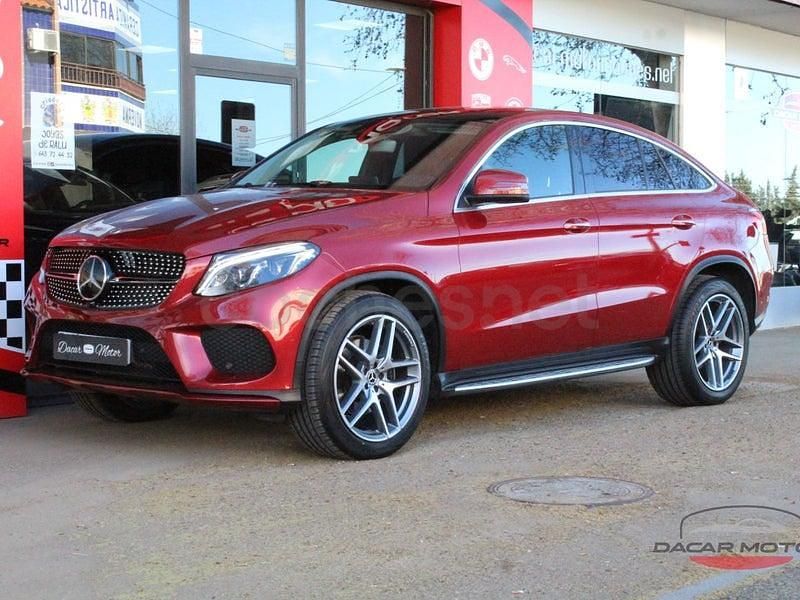 Usado Mercedes GLE350 258 CV (189 kW) 2019 Granate Coupe