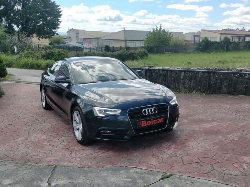 Usado Audi A5 Sportback Sport 218 CV (160 kW) 2016 Azul Utilitario