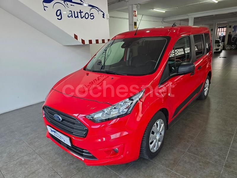 Rojo Usado 2021 Ford Tourneo Titanium Monovolumen | 15.999 € (Super precio) - Imagen 1/4