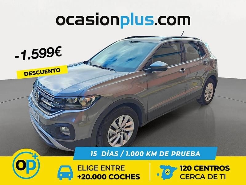 Gris / plata Usado 2021 VW T-Cross Advance SUV | 17.590 € (Precio justo) - Imagen 1/4