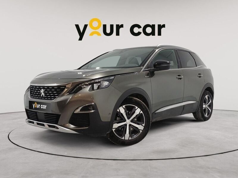 Gris / plata Usado 2019 Peugeot 3008 GT-line SUV | 19.900 € (Precio justo) - Imagen 1/4