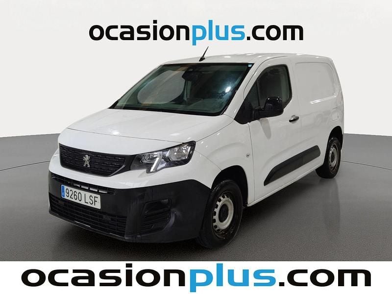 Blanco Usado 2021 Peugeot Partner Premium Monovolumen | 12.046 € (Precio justo) - Imagen 1/4