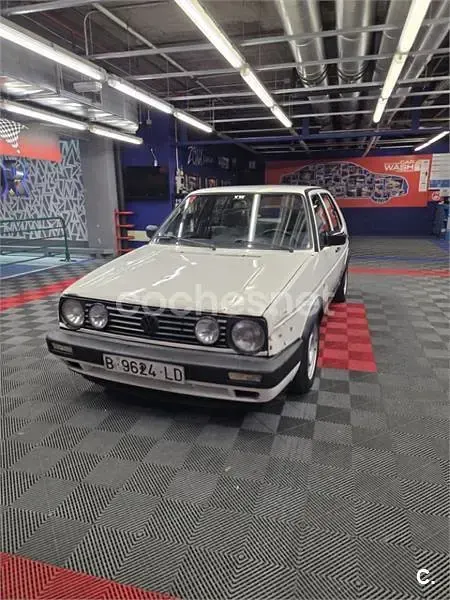 Usado VW Golf II 90 CV (66 kW) 1990 Blanco Utilitario