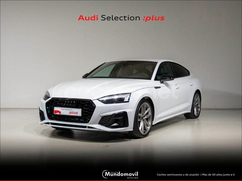 Blanco Usado 2024 Audi A5 Sportback Berlina | 45.850 € (Un poco caro) - Imagen 1/4