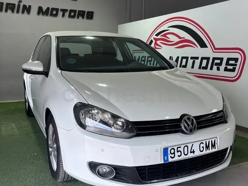 Usado VW Golf VI GT 122 CV (89 kW) 2009 Blanco Berlina