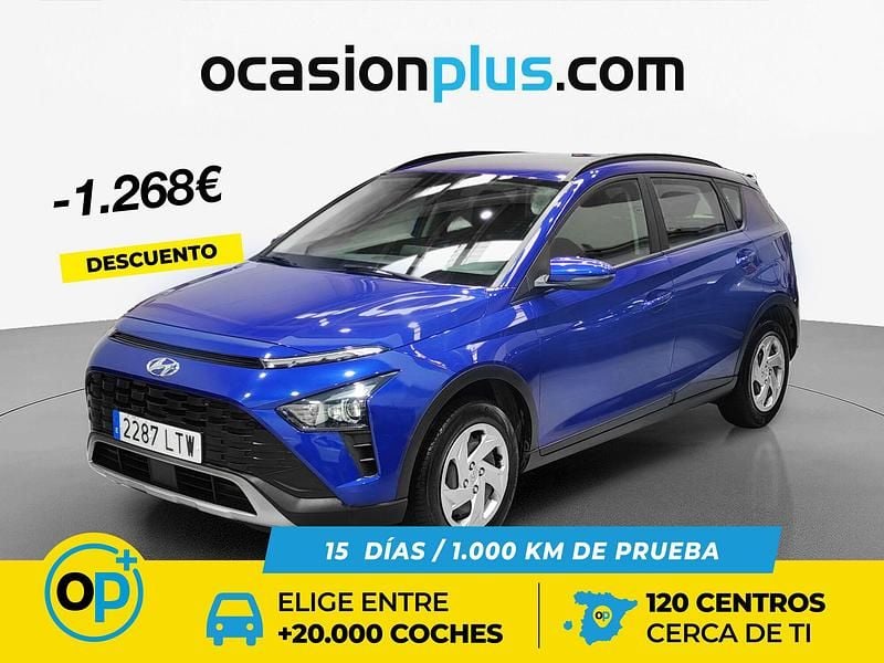 Usado Hyundai Bayon 84 CV (61 kW) 2021 Azul SUV
