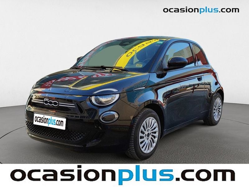 Negro Usado 2022 Fiat 500e Action Utilitario | 12.273 € (Precio justo) - Imagen 1/4