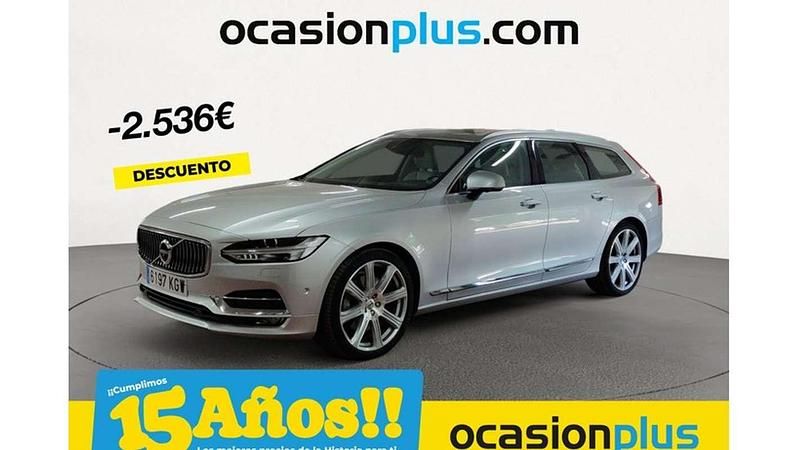 Plateado Usado 2018 Volvo V90 Inscription Familiar | 25.364 € (Super precio) - Imagen 1/4