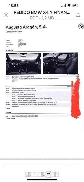 Usado BMW X4 xLine 190 CV (139 kW) 2025 Negro SUV