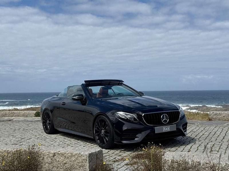Usado Mercedes E450 367 CV (269 kW) 2019 Negro Descapotable