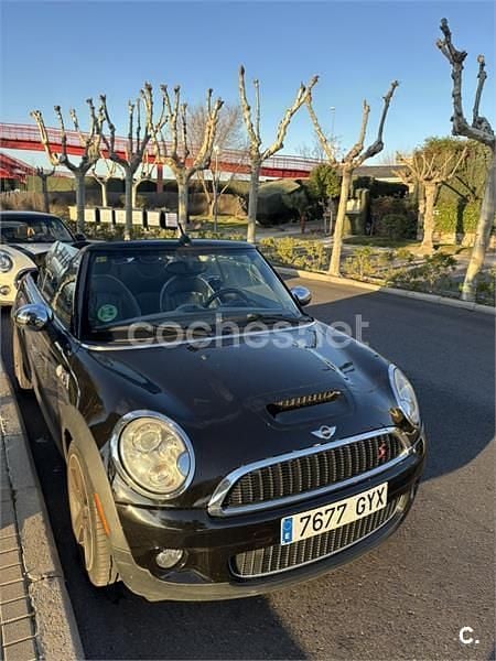 Usado Mini Cooper S Cabriolet 170 CV (125 kW) 2010 Negro Descapotable