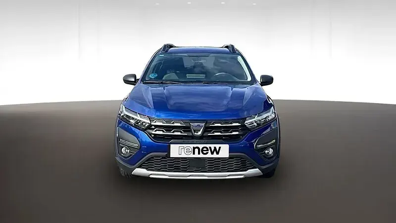Brugt Dacia Sandero Essentiel 100 HK (73 kW) 2021 Blå Sedan