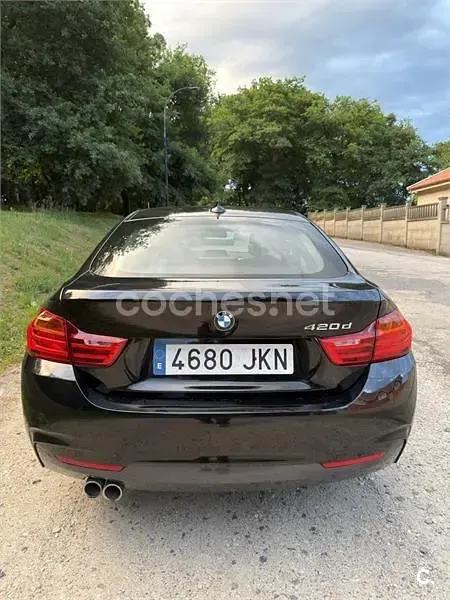 Usado BMW 420 M Sport 190 CV (139 kW) 2015 Negro Coupe