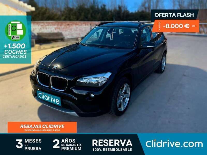 Negro Usado 2014 BMW X1 SUV | 10.590 € (Super precio) - Imagen 1/3