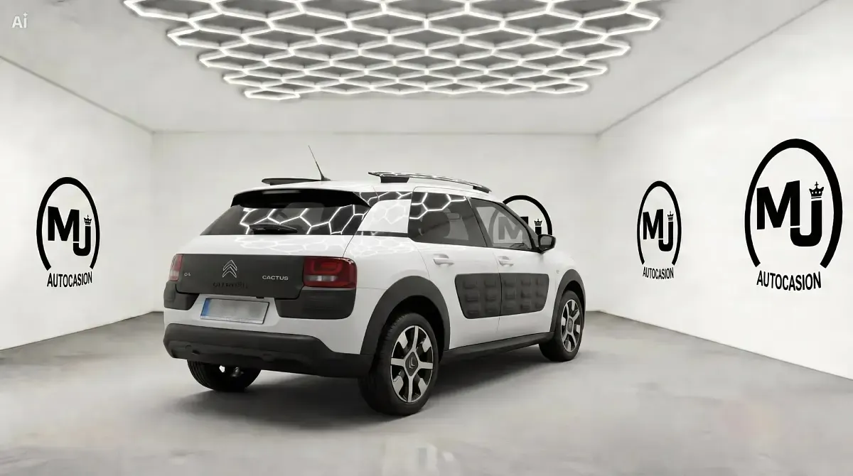 Usado Citroën C4 Cactus Feel 110 CV (80 kW) 2015 Blanco Utilitario
