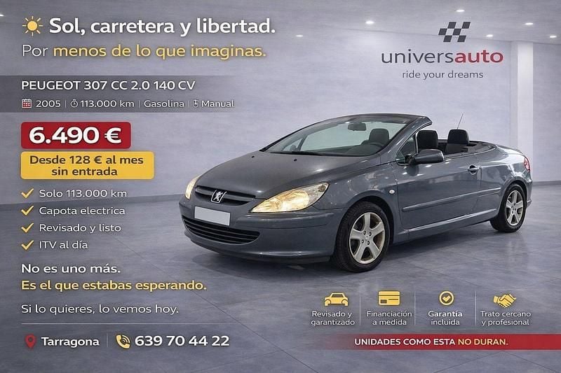 Usado Peugeot 307 143 CV (105 kW) 2005 Gris