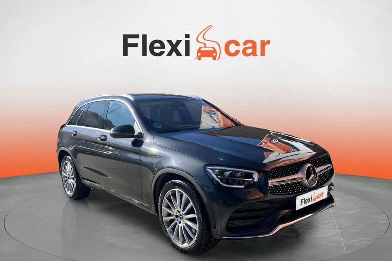 Gris Usado 2021 Mercedes GLC200 SUV | 34.790 € (Precio justo) - Imagen 1/4