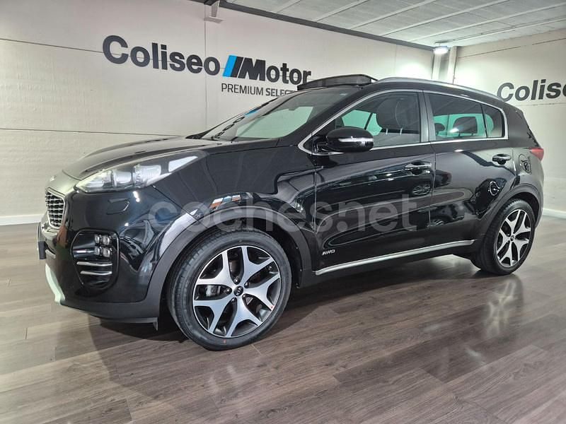 Usado Kia Sportage GT-Line 177 CV (130 kW) 2017 Negro SUV