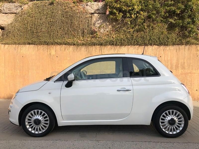Usado Fiat 500 Lounge 69 CV (50 kW) 2014 Blanco Berlina