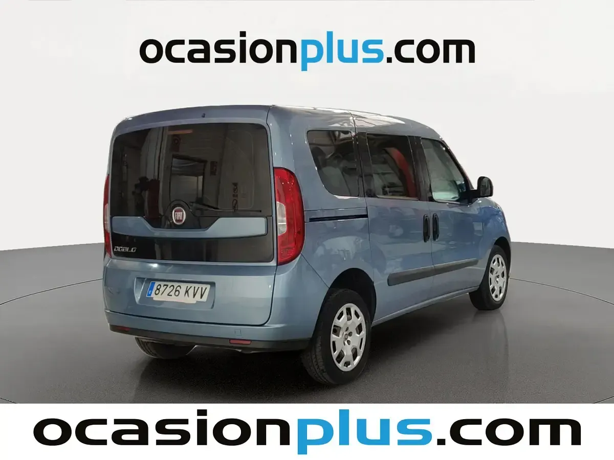 Usado Fiat Doblò Pop 95 CV (69 kW) 2019 Azul Monovolumen